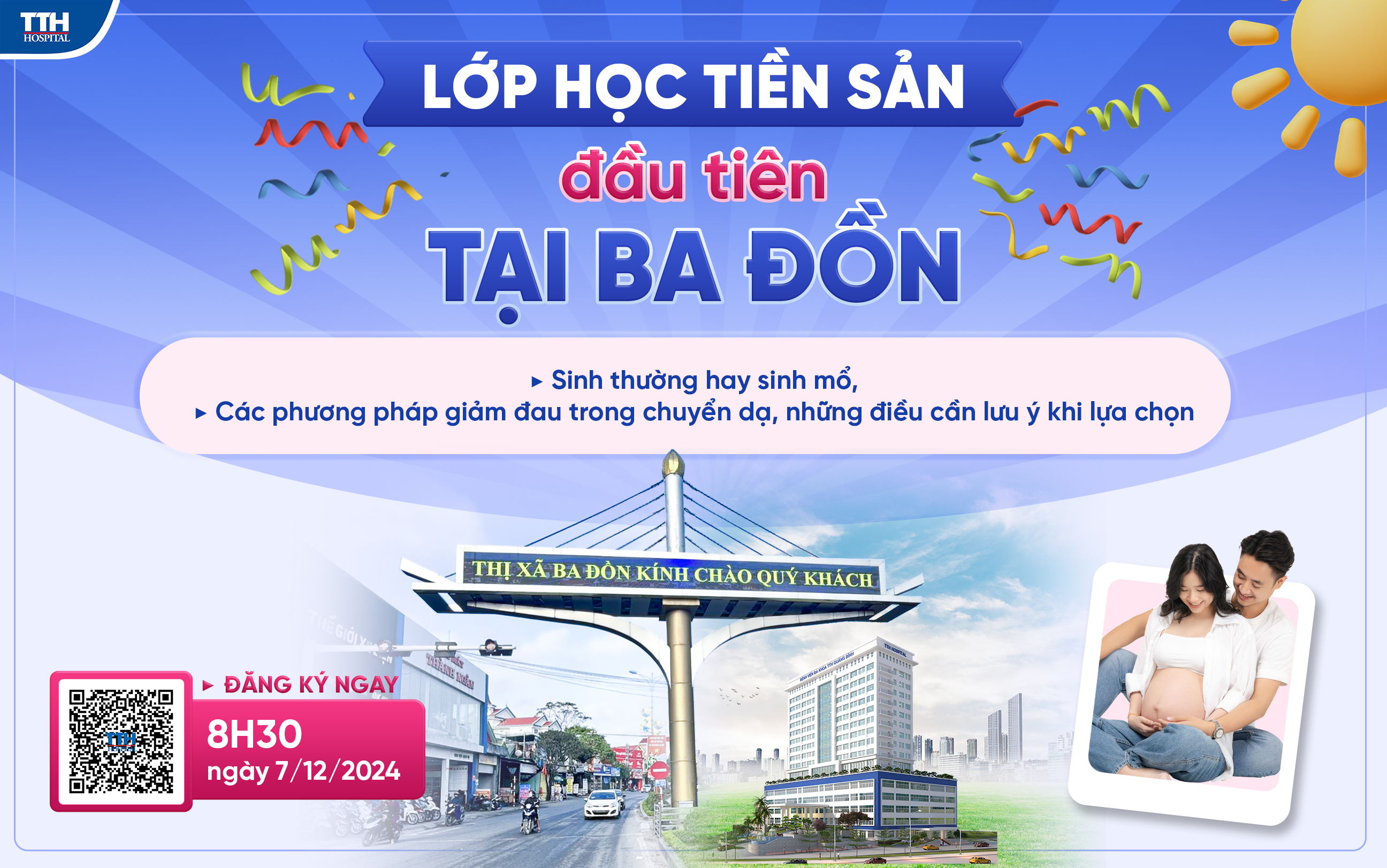 Chương trình lớp học tiền sản tháng 12/2024 tổ chức tại Ba Đồn